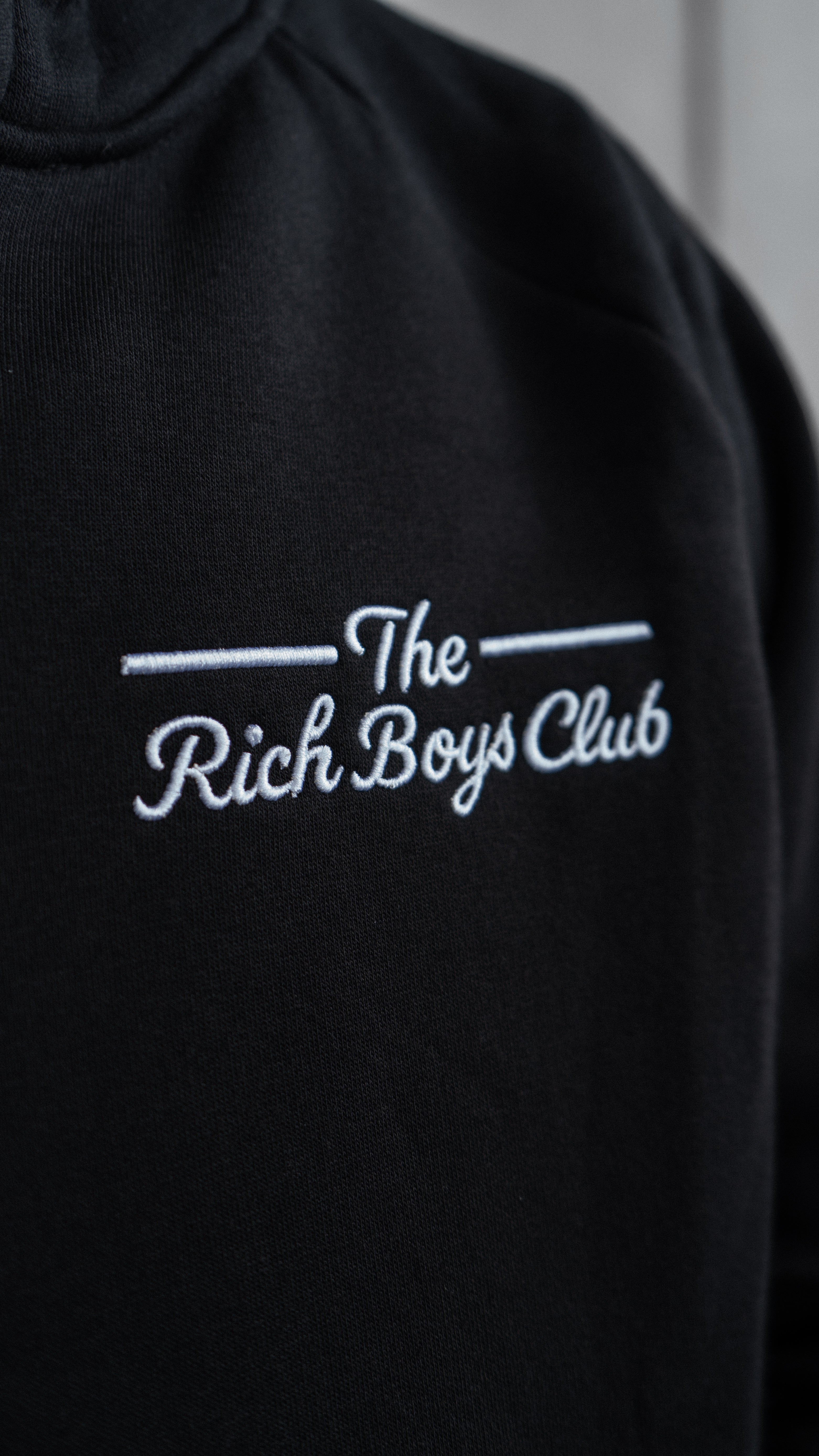 THE RICH BOYS CLUB ZIPPER HOODIE