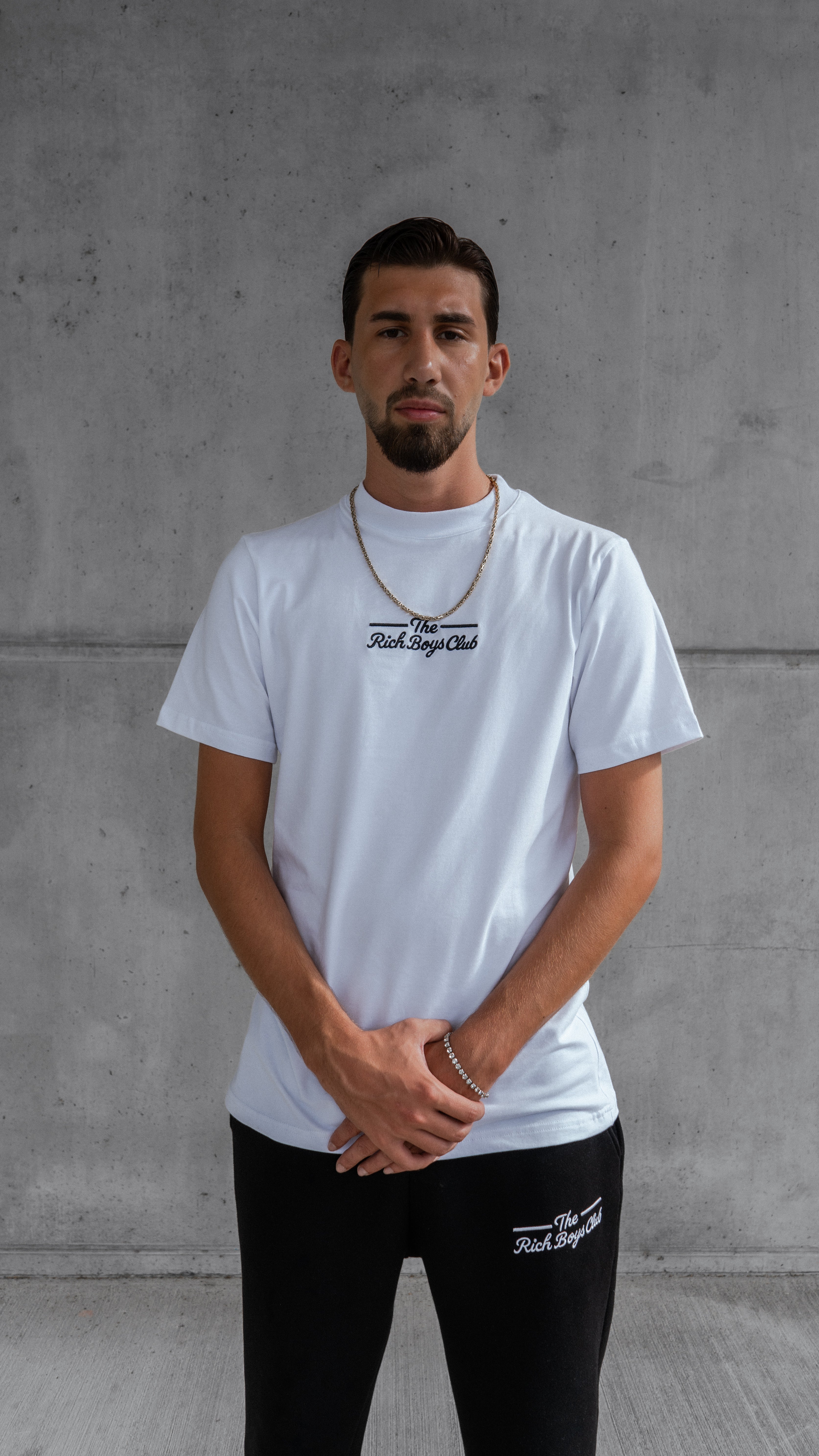 PREMIUM YOUNG MONEY ENERGY OS SHIRT WEIß